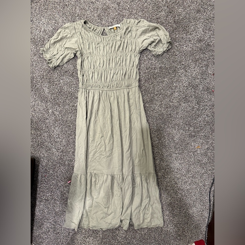 Downeast XS Sage Green Dress